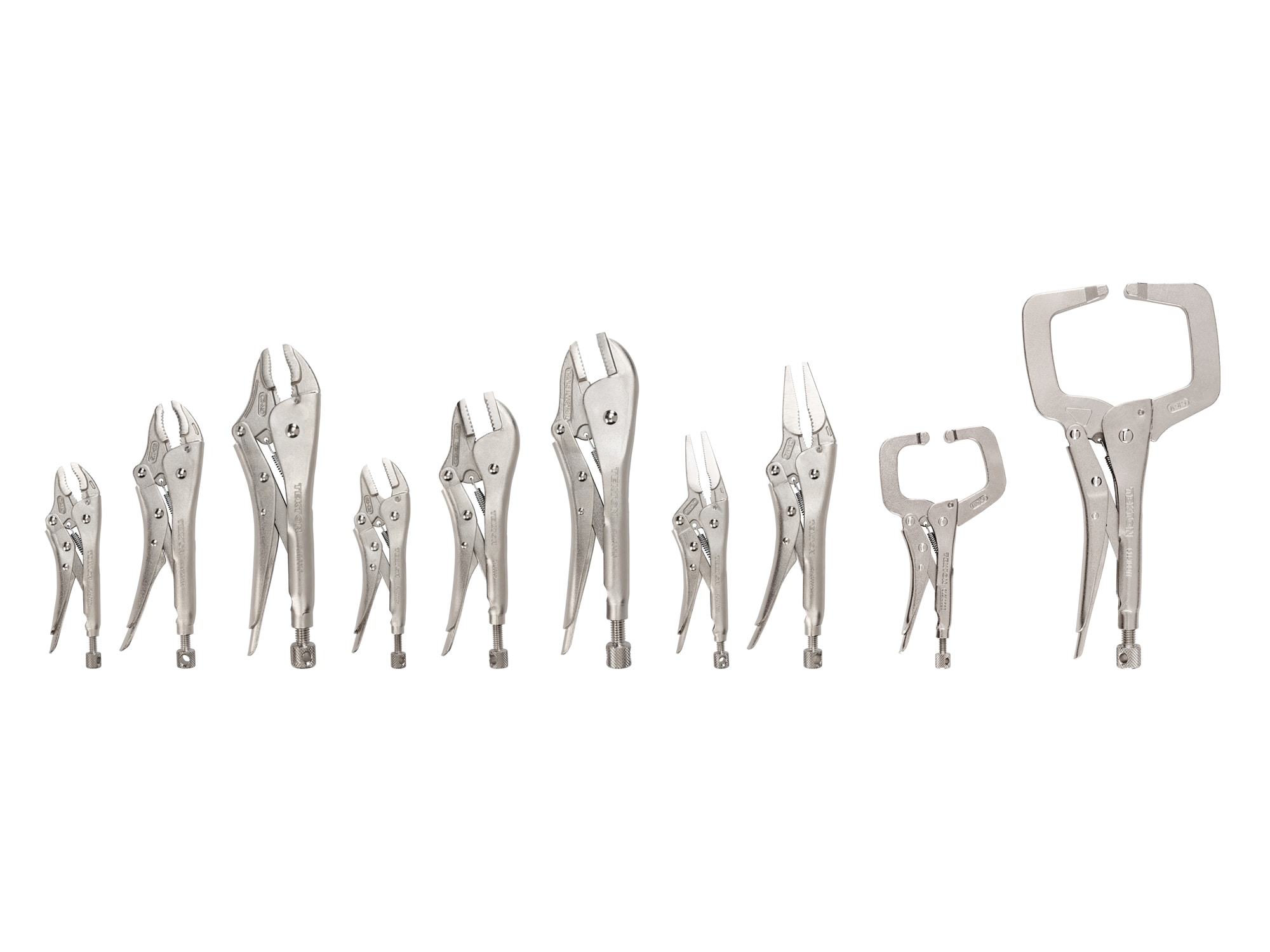 Locking Pliers and C-Clamp Set (10-Piece) Locking plier set 10