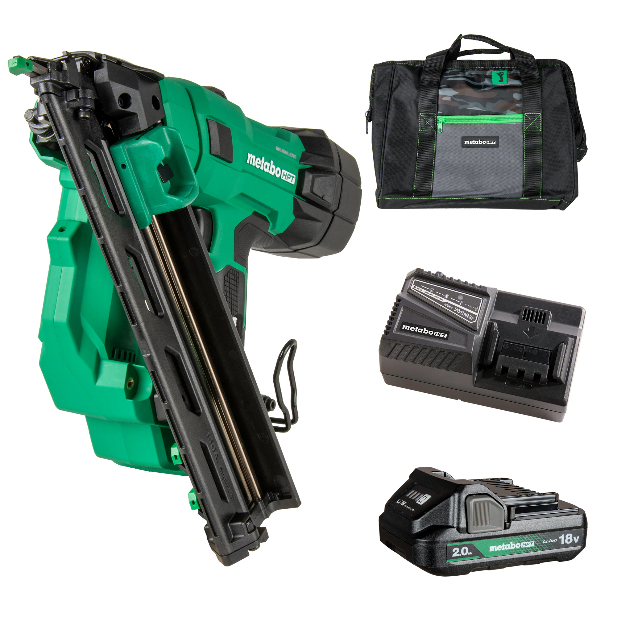 2-1/2-in 15 -Gauge Cordless Angled Finish Nailer ( Battery Included )