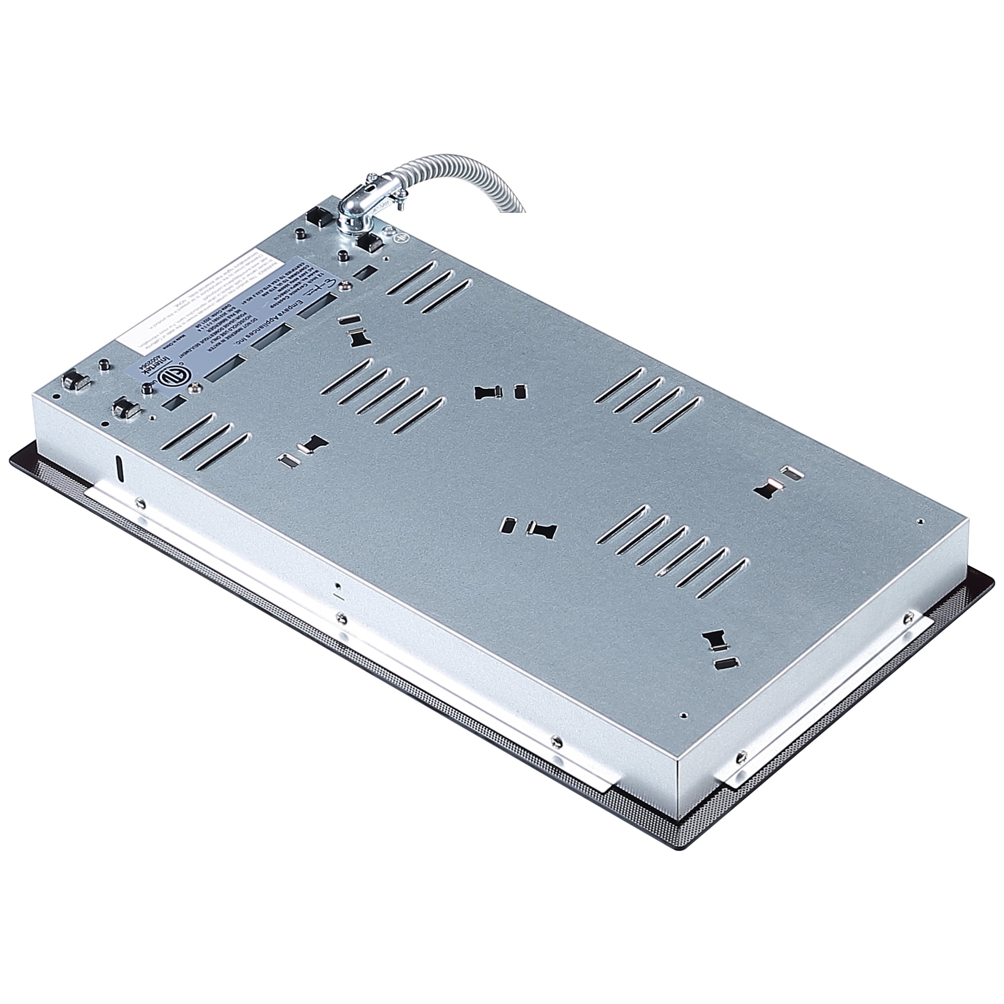 Electric Stove with Dual Elements 12-in 2 burners Smooth Surface (Radiant) Black Electric Cooktop - Image 4