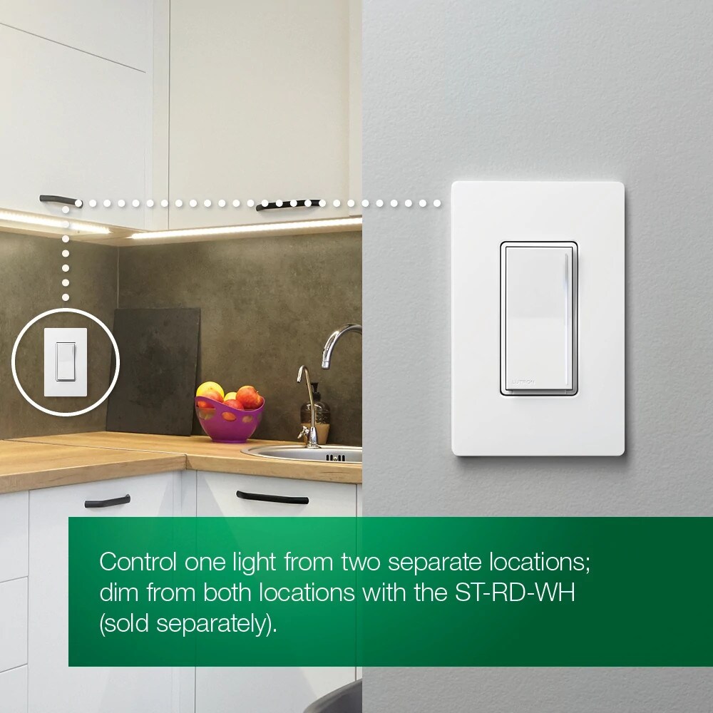 Sunnata Pro LED+ Multi-Location LED Illuminated ELV Touch Master Dimmer Biscuit - Image 2