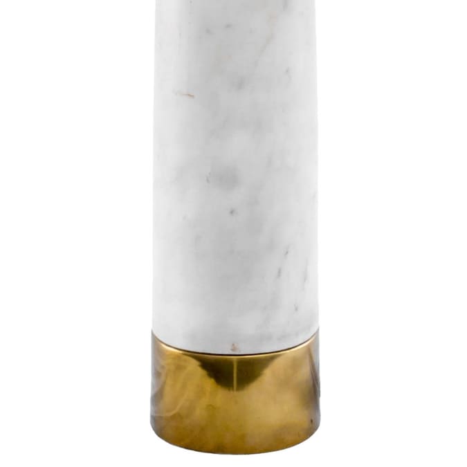 nuLOOM 23-in Brass Table Lamp with Metal Shade - Image 4