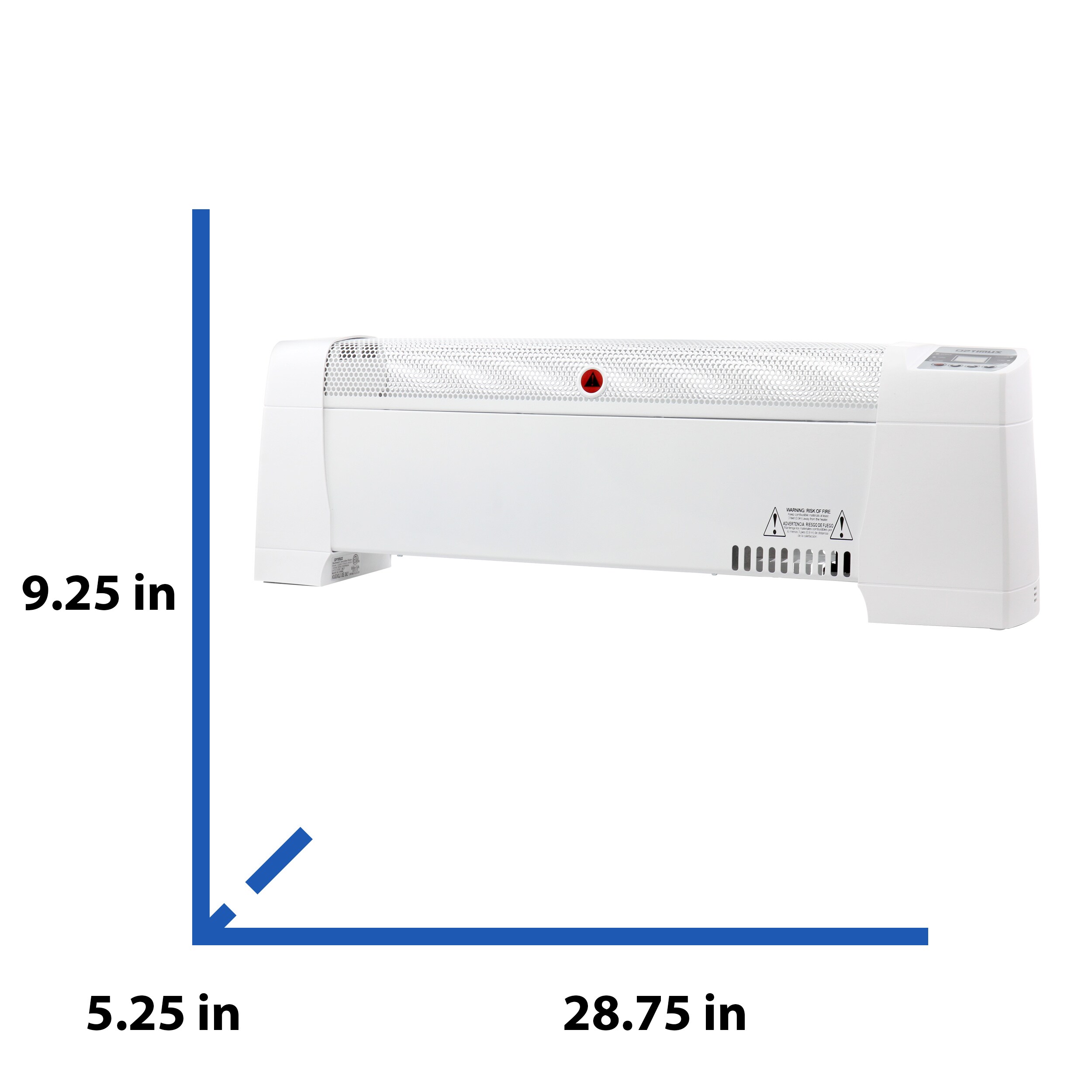30-in 120-Volt 1500 -Watt Standard Electric Baseboard Heater - Image 12