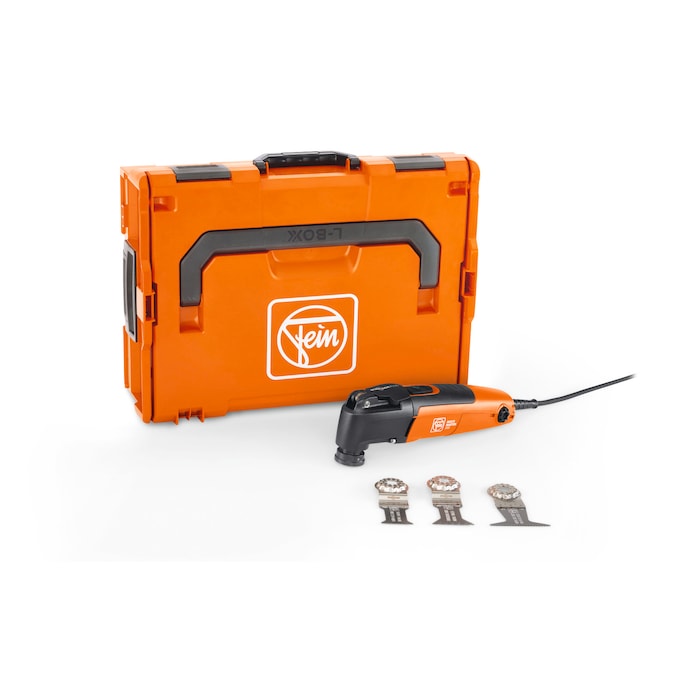 FEIN MULTIMASTER MM 300 Plus Start Corded 2.5-Amp Variable 4-Piece Oscillating Multi-Tool Kit with Hard Case