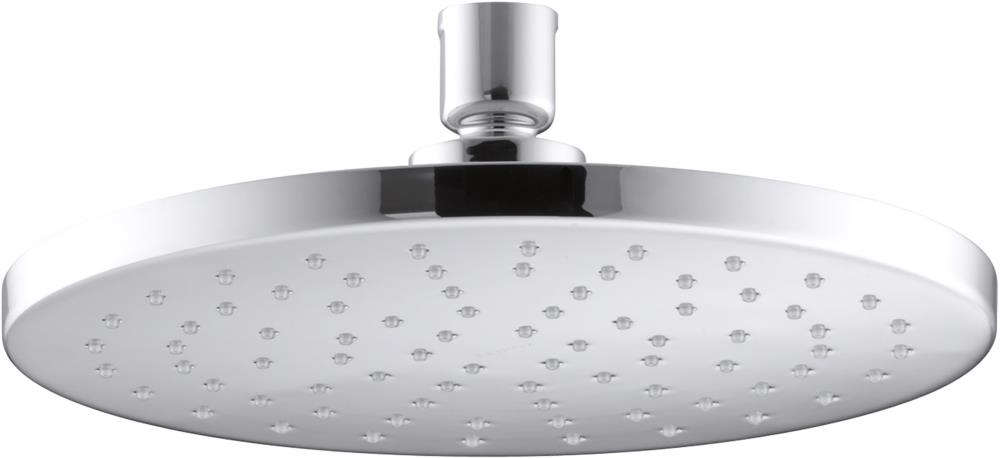 Contemporary 1.0 -Spray Polished Chrome 8-in Round Fixed Rain Shower Head 1.75 GPM