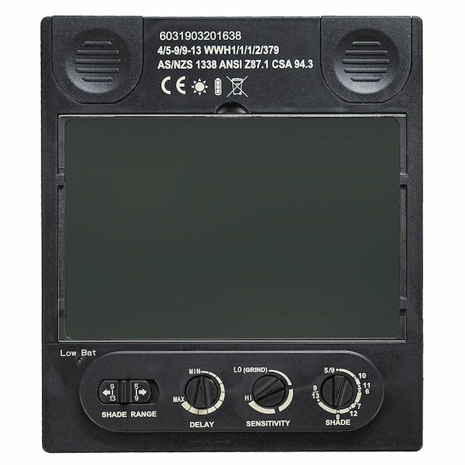 Forney Auto Darkening Variable Shade Green, Black, White, Gray Welding Helmet - Image 6