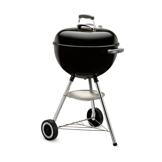 Weber Original Kettle 18-in W Black Kettle Charcoal Grill - Image 9