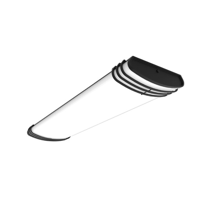 Good Earth Lighting Majestic 5 CCT 1-Light 10.6-in Matte Black LED Flush Mount Light