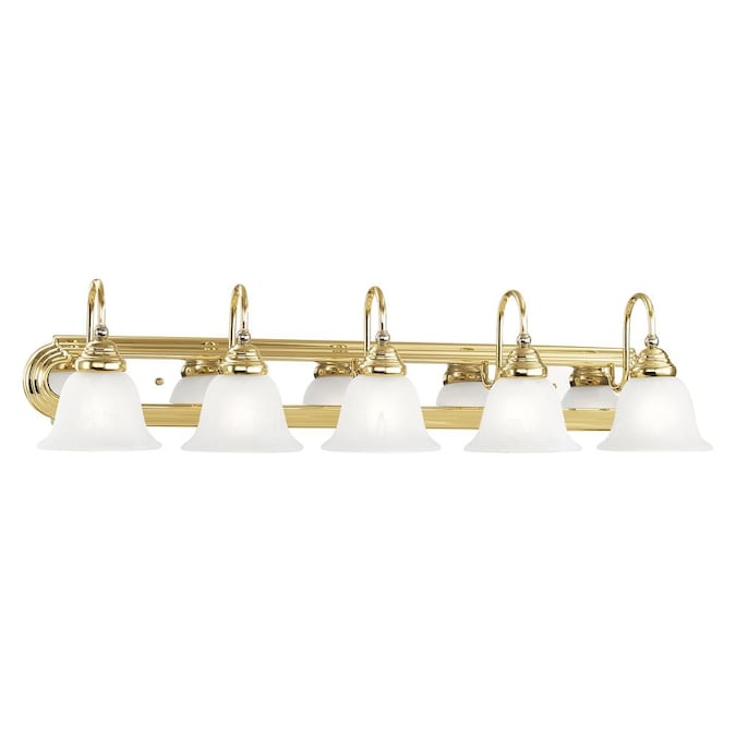 Livex Lighting Belmont 5-Light Polished Chrome Traditional Vanity Light