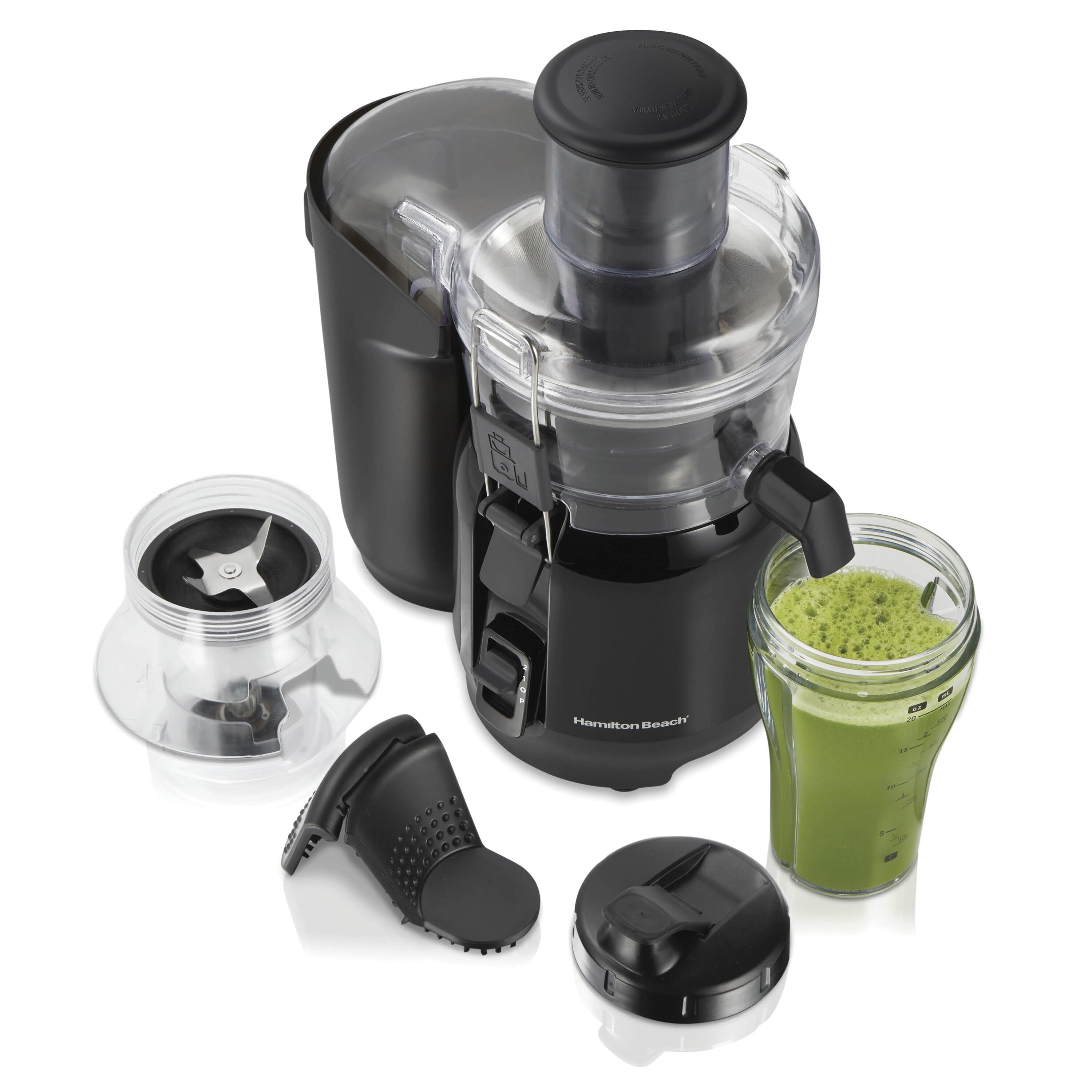 Bigmouth Juice and Blend 20-oz Juice Extractor ( Black )
