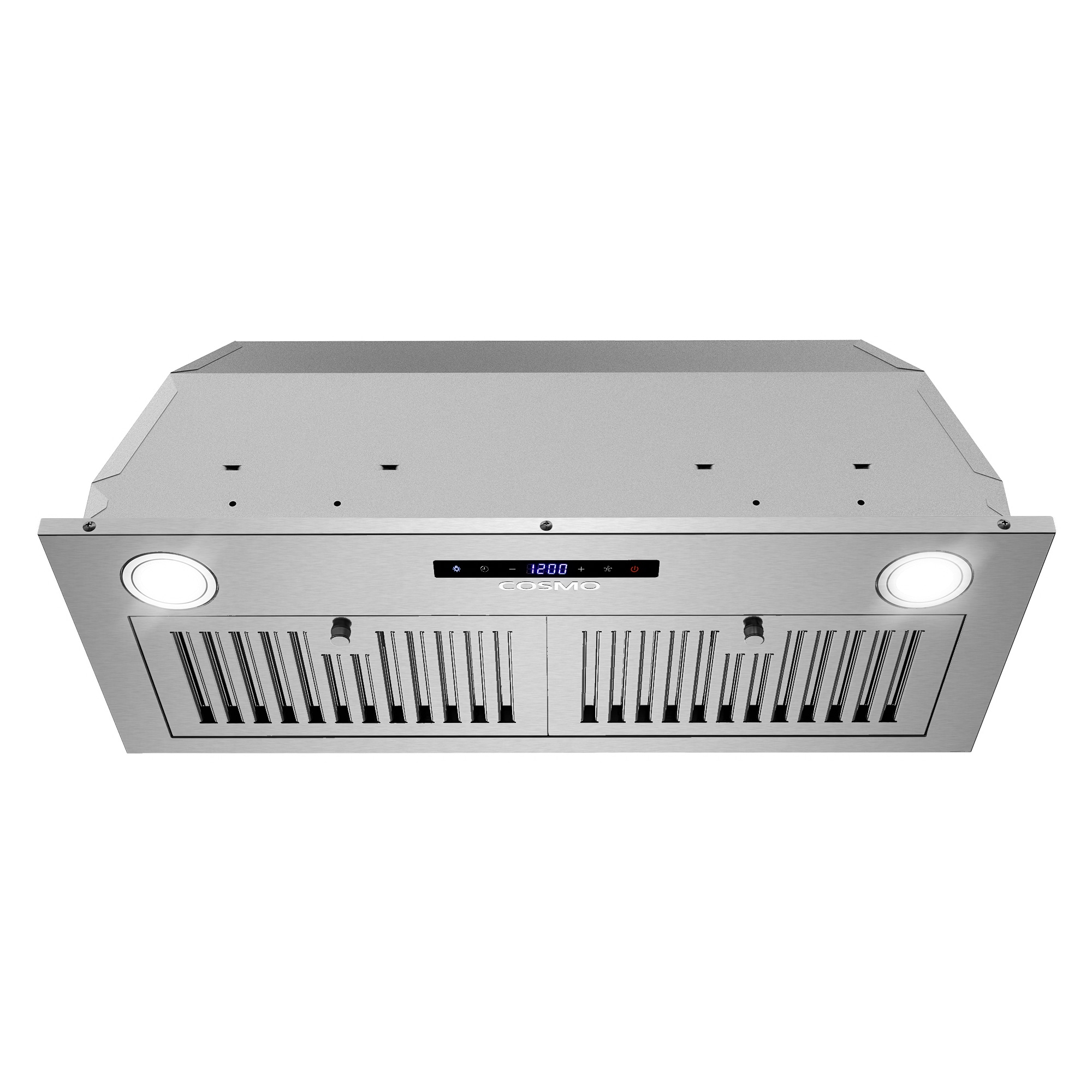 30 inch Ducted 380-CFM Stainless Steel Insert Under Cabinet Range Hood