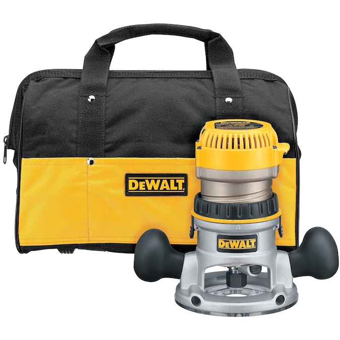 DEWALT 1/2-in 2.25-HP Variable Speed Fixed Corded Router Soft Case