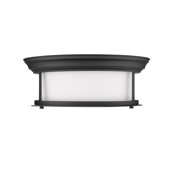 Z-Lite Sonna 1-Light Matte Black Flush Mount Light - Image 5