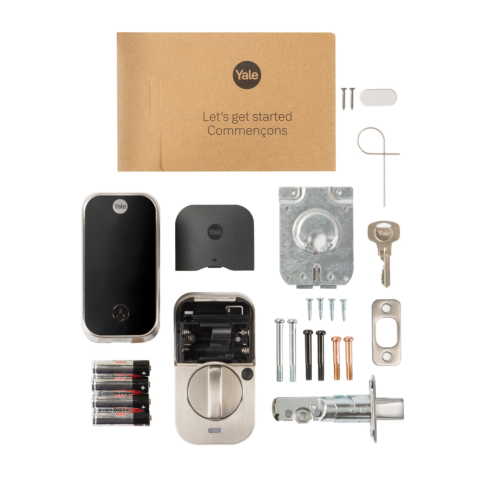 Assure Lock 2 Satin Nickel Smart Lock Electronic Deadbolt Bluetooth and Touchscreen Keypad - Image 7