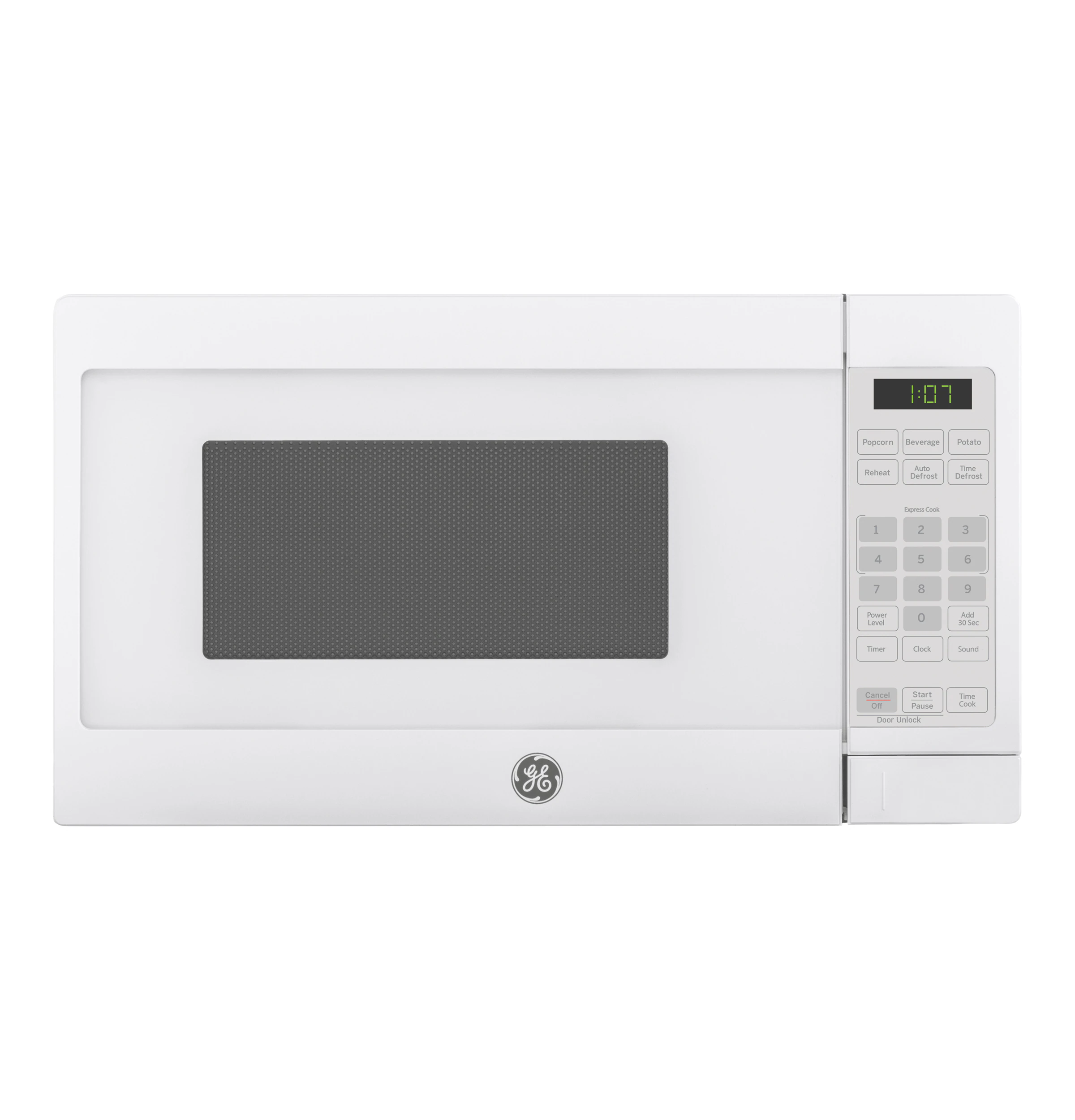 0.7-cu ft Small (Less than 1.5-cu ft) 700 -Watt Countertop Microwave ( White )