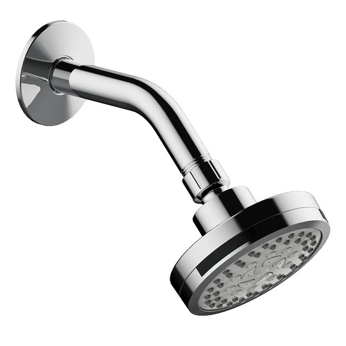 Design House Eastport II Polished Chrome 1-handle Multi-function Round Bathtub and Shower Faucet Valve Included - Image 4