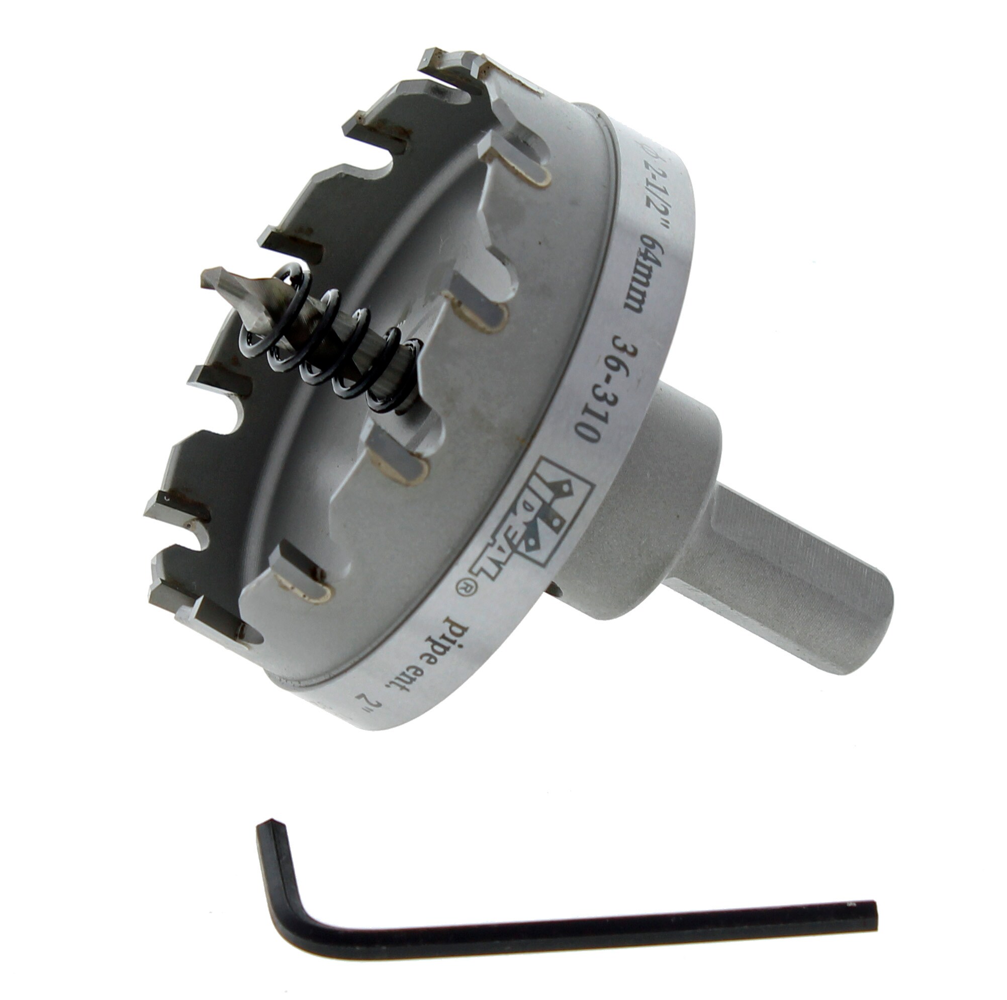 2-1/2-in Carbide-tipped Arbored Hole saw