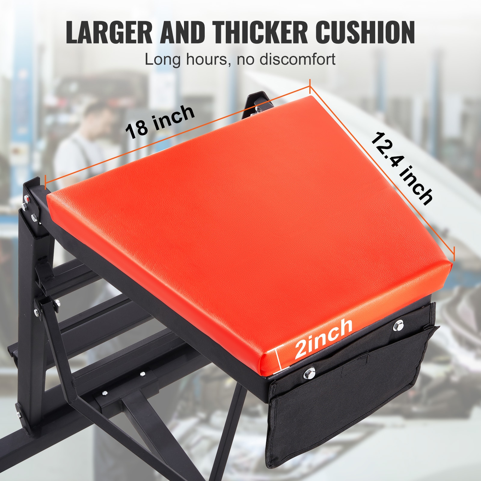 75.6-in x 33.9-in Creeper - Image 5