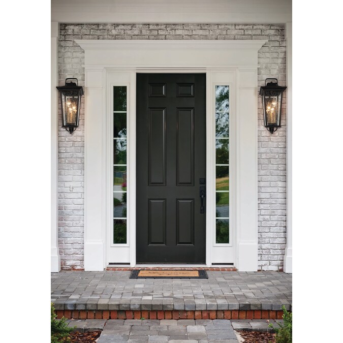 allen + roth Prospect Hill 7-in W 3-Light Pewter Transitional LED Wall Sconce - Image 15