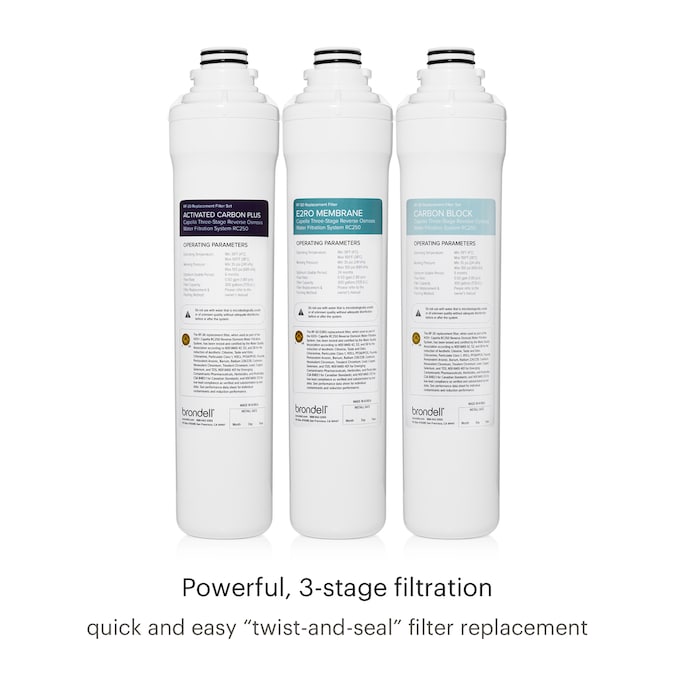 Brondell Triple-stage Carbon Block Reverse Osmosis Filtration System - Image 5