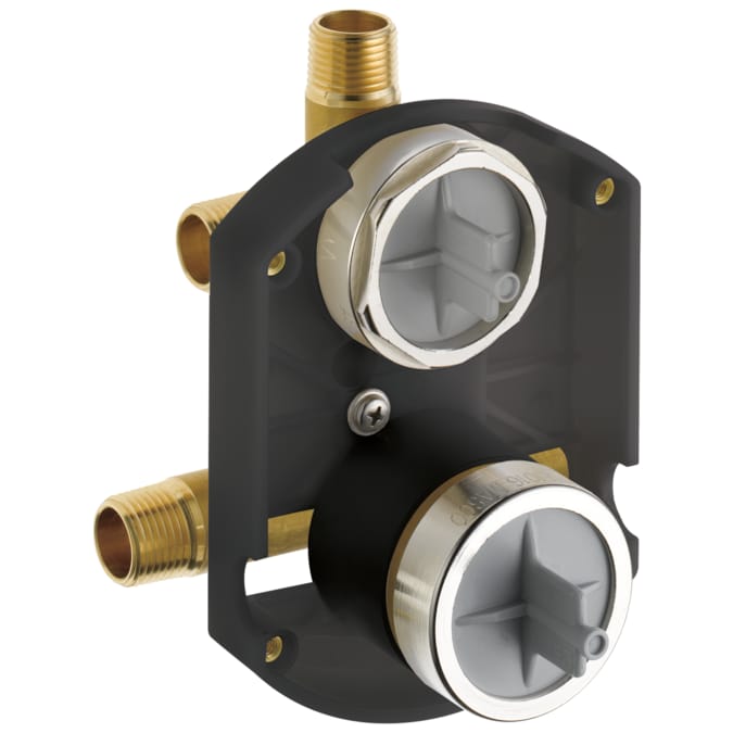 Delta 1/2-in ID Compression x 1/2-in OD Compression Brass Diverter Valve