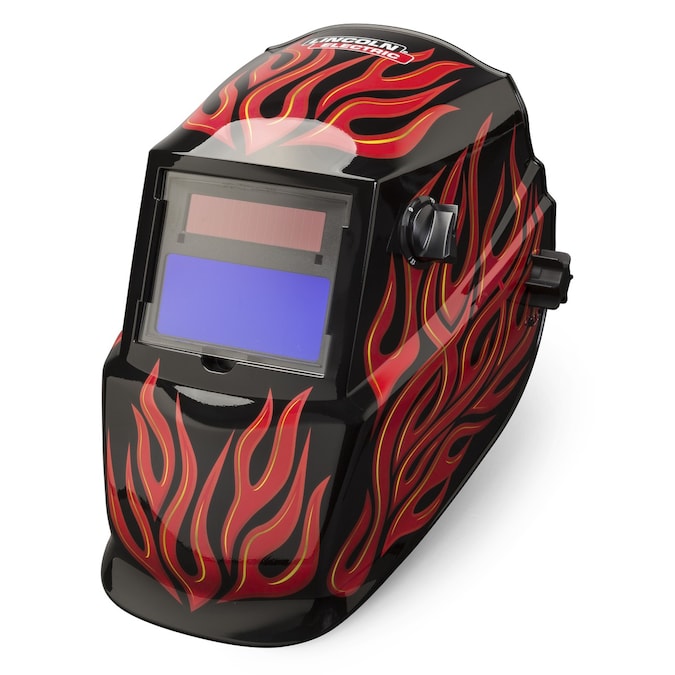 Lincoln Electric Auto Darkening Variable Shade Red Welding Helmet