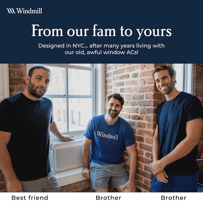 Windmill 450-sq ft Window Air Conditioner with Remote (115-Volt; 10000-BTU) ENERGY STAR Wi-Fi enabled - Image 8