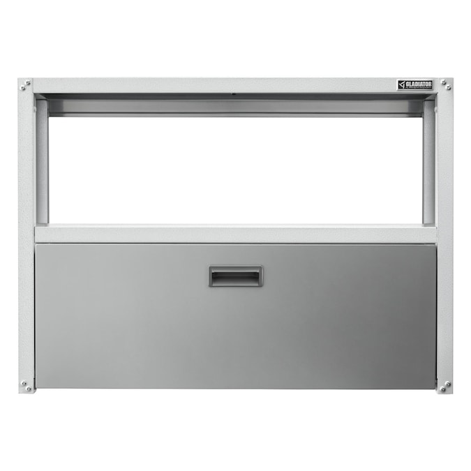 Gladiator 30.5-in L x 30.5-in H 1-Drawer Gray Slate Steel Work Bench