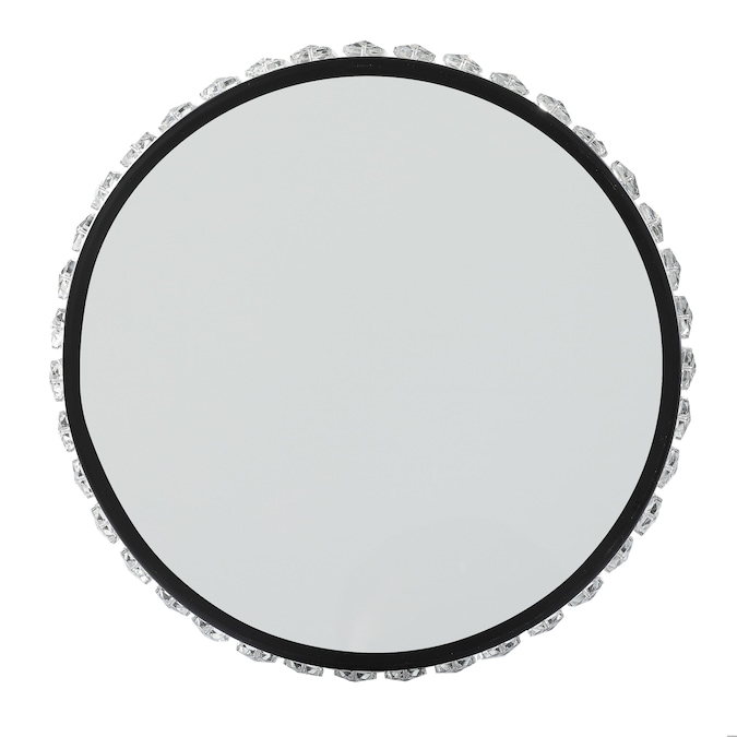 allen + roth Willow 1-Light 12.72-in Matte Bronze LED Flush Mount Light - Image 7