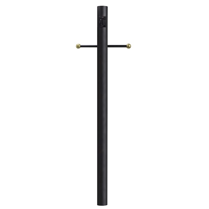 Solus 96-in Black Modern/Contemporary Outdoor Pole