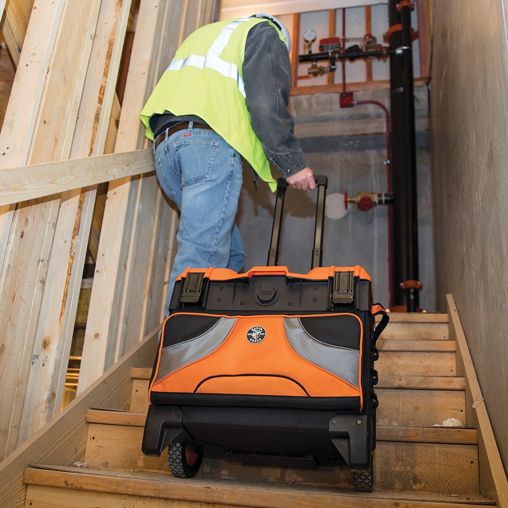 Tradesman Pro Tool Master Rolling Tool Bag, 19 Pockets, 22-Inch - Image 6