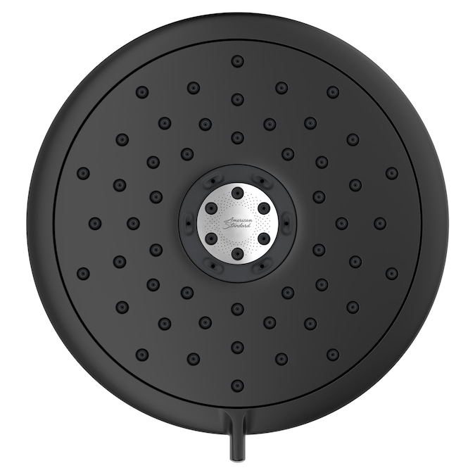 American Standard Spectra Matte Black 7-in Round Fixed Shower Head 1.8-GPM (6.8-LPM) - Image 3