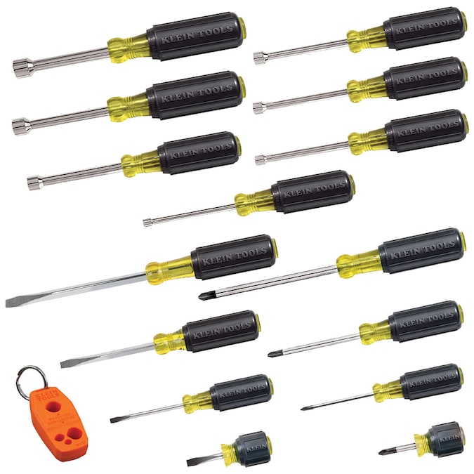 Klein Tools 16-Piece Variety Pack Screwdriver Set