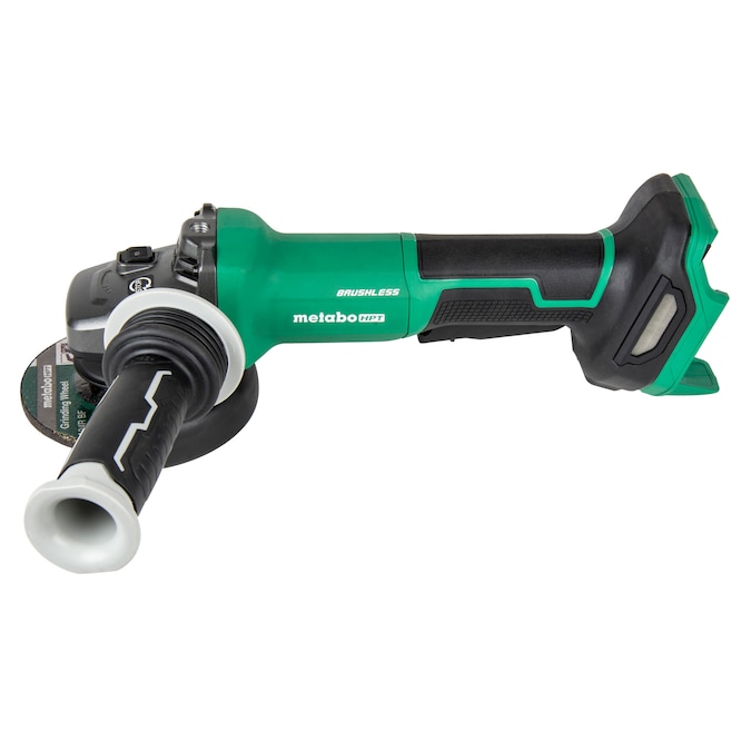 Metabo HPT MultiVolt 4.5-in 18-volt Paddle Switch Brushless Cordless Angle Grinder (Tool Only)