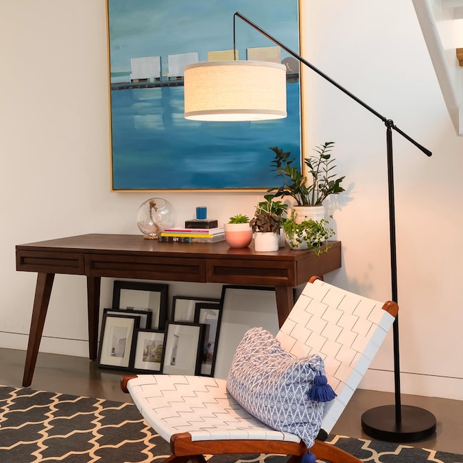 Brightech 70-in Classic Black Arc Floor Lamp - Image 5