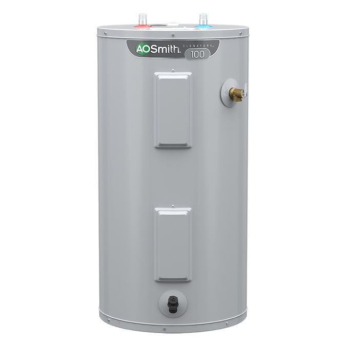 A.O. Smith Signature 100 40-Gallons Short 6-year Warranty 4500-Watt Double Element Electric Water Heater