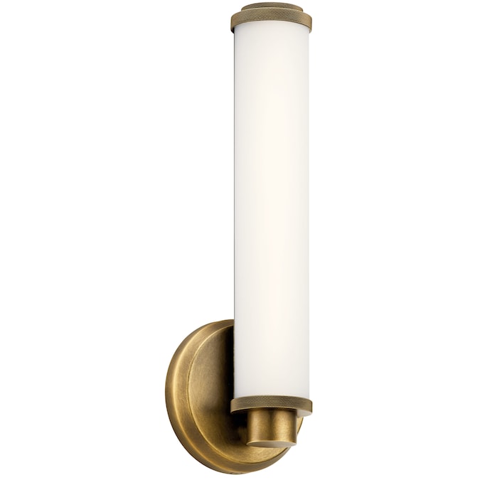 Kichler Indeco 5-in 1-Light Brass LED Transitional Vanity Light