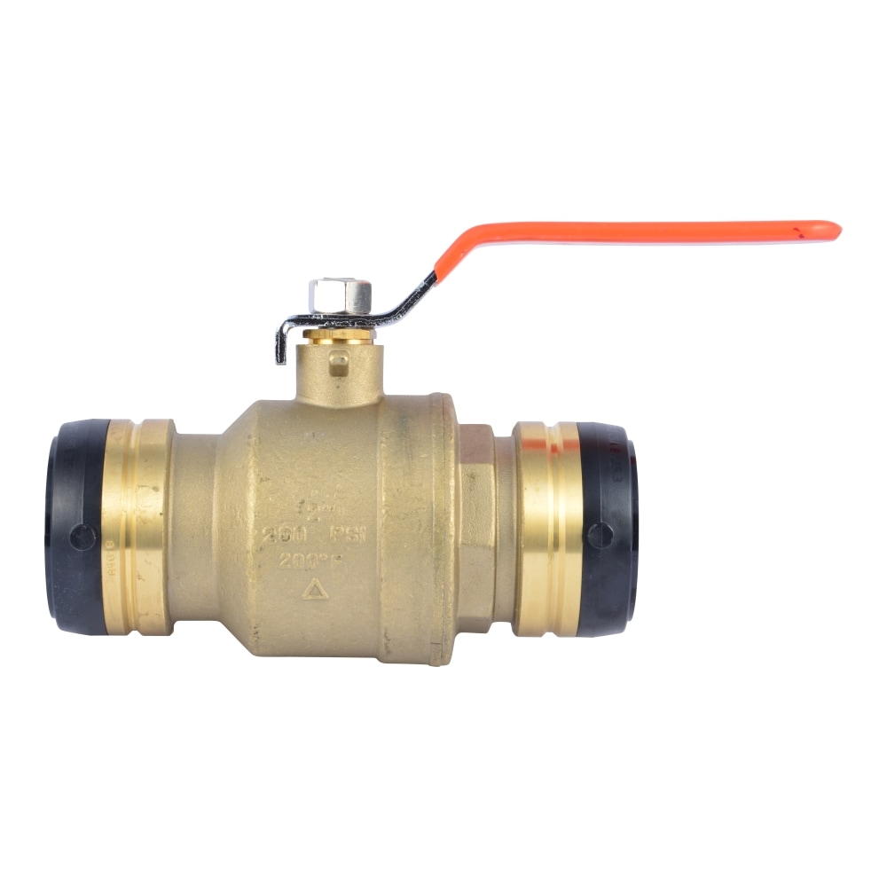 2-in Push-to-connect Brass Ball Valve - Image 3