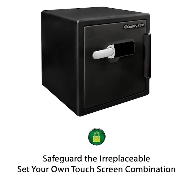 SentrySafe 1.2-cu ft Fireproof and Waterproof Home Safe with Electronic/Keypad Lock - Image 3