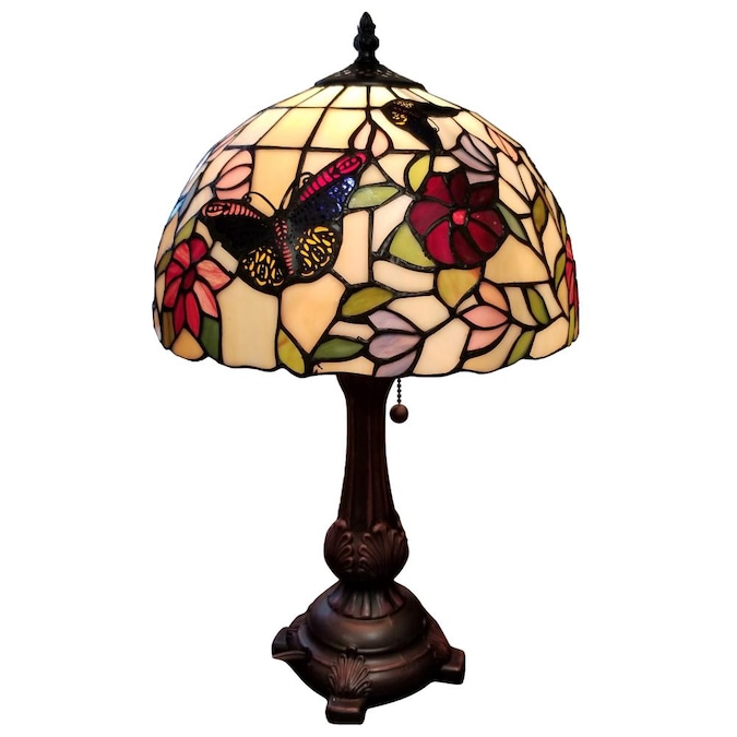 Amora Lighting 19-in Multi Table Lamp with Glass Shade - Image 2