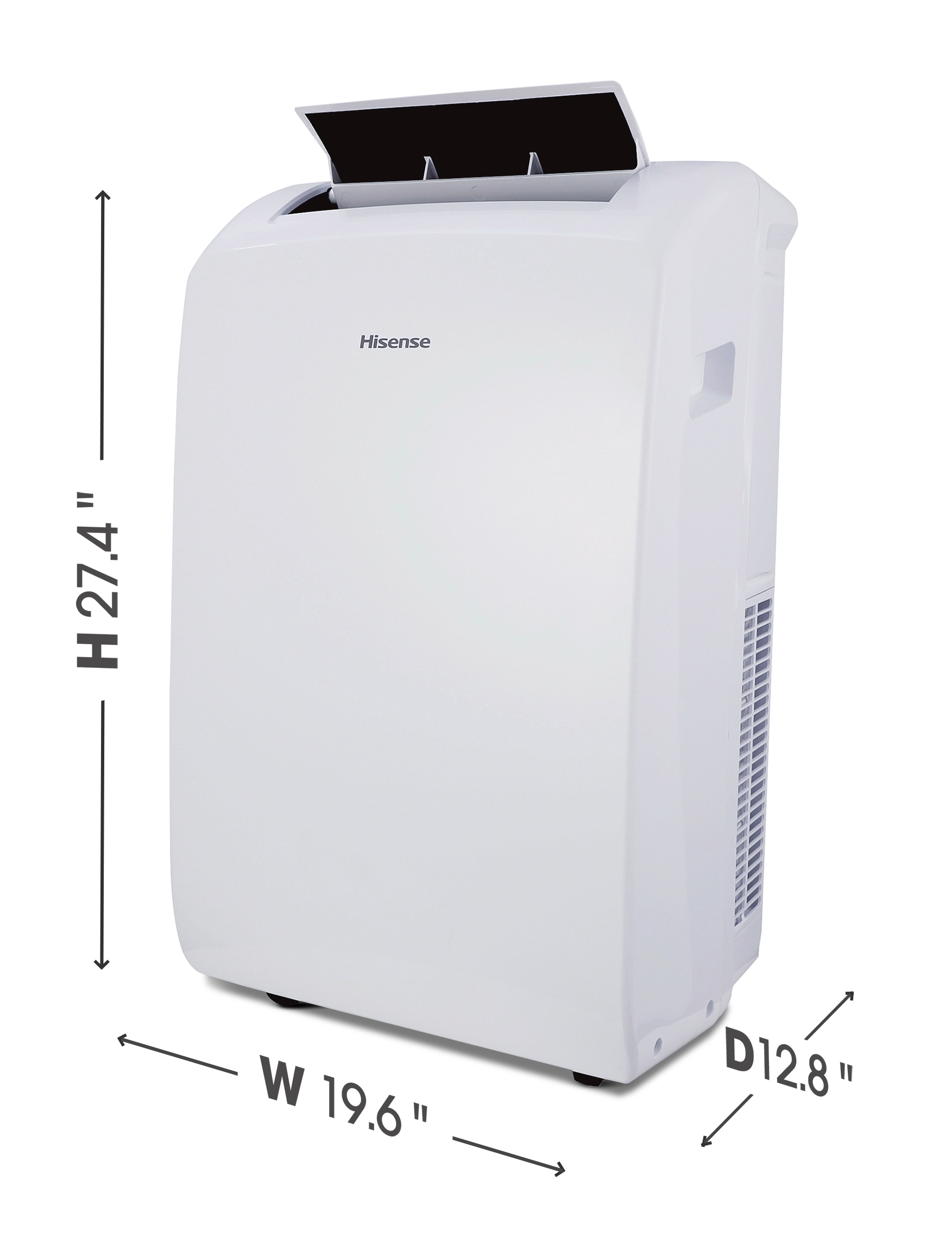 7000 BTU DOE 115-Volt White Vented Wi-Fi enabled Portable Air Conditioner Remote Control Included 299-sq ft -Cooling - Image 7