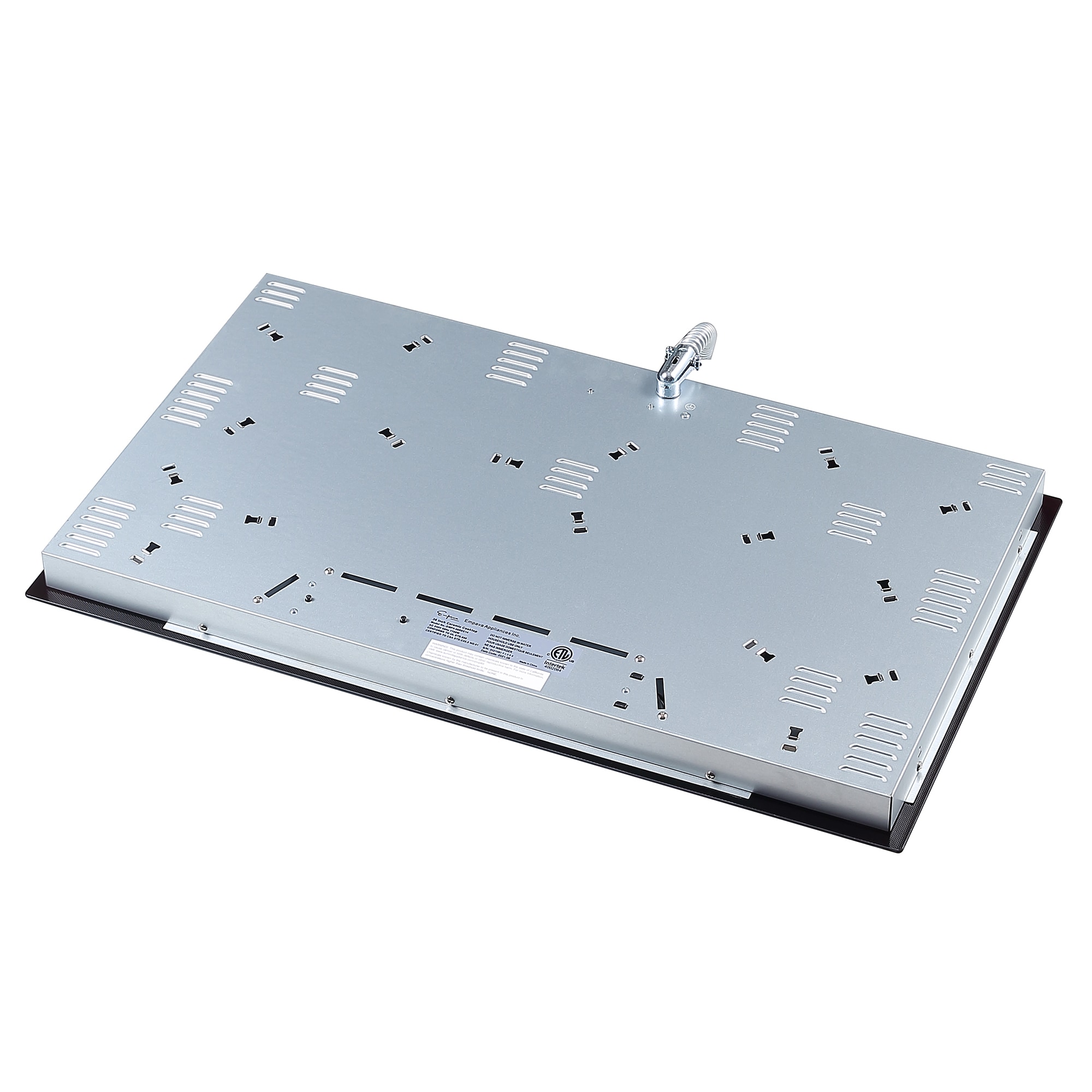 Electric Stove With Keep Warm Zone 36-in 5 burners Smooth Surface (Radiant) Black Electric Cooktop - Image 4