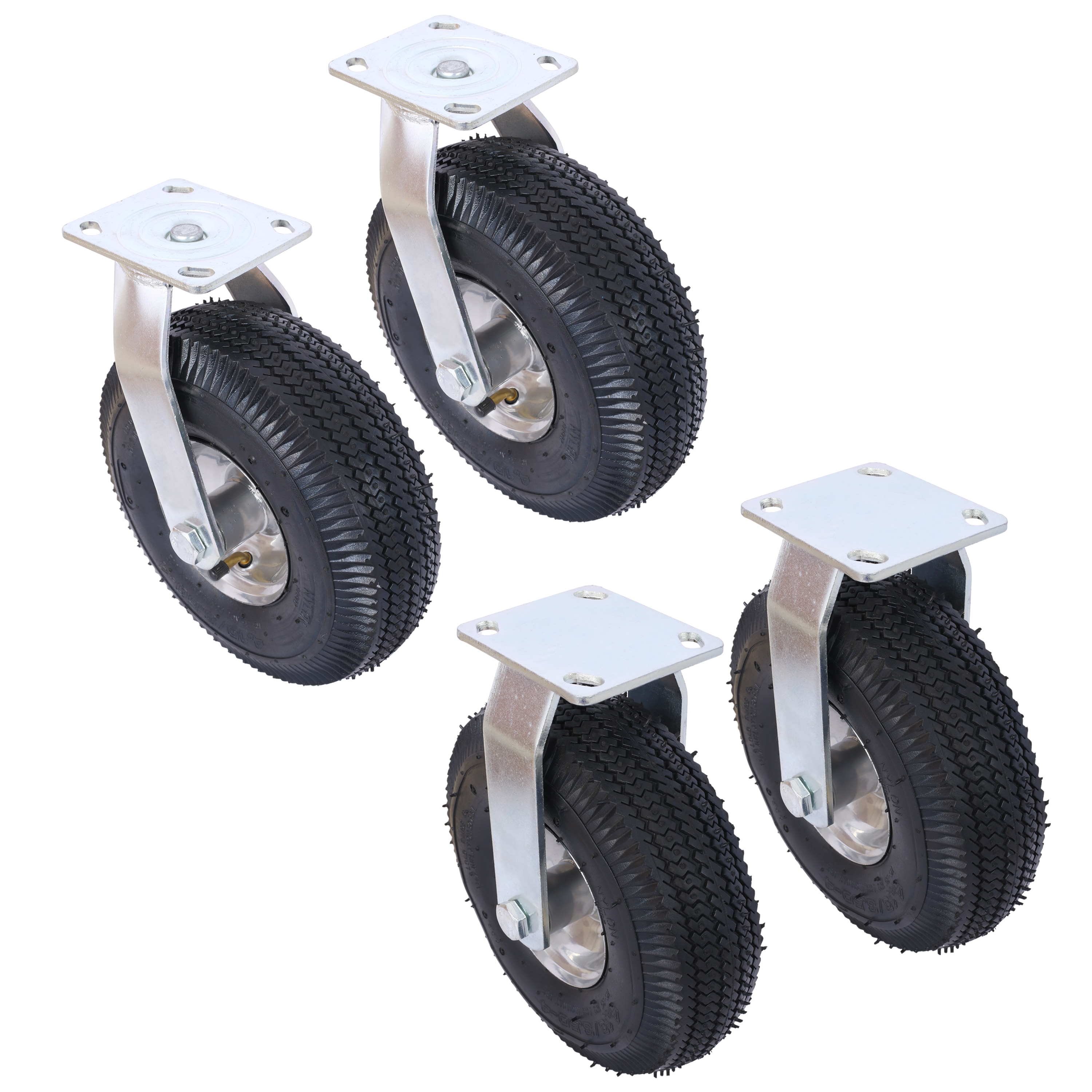 N/O 4 -Piece Steel Set Multipurpose Wheel Accessory Set