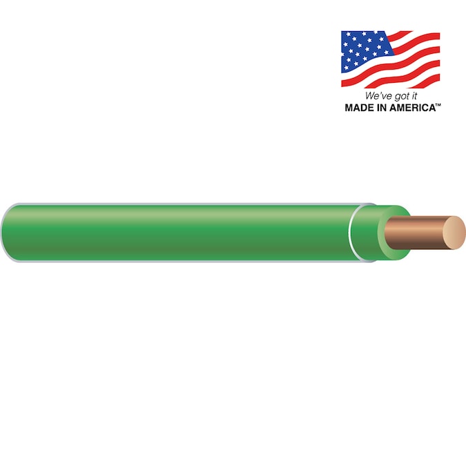 Southwire 500-ft 12-AWG Green Solid Copper Thhn Wire (By-the-roll) - Image 2