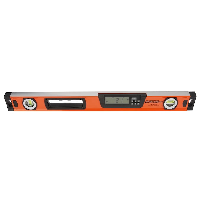 Johnson Level Aluminum 24-in 2 Vial Box Beam Level