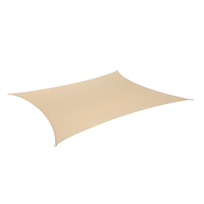 Coolaroo Premium Rect Kit 9.11-ft x 16.5-ft Beech Shade Sail