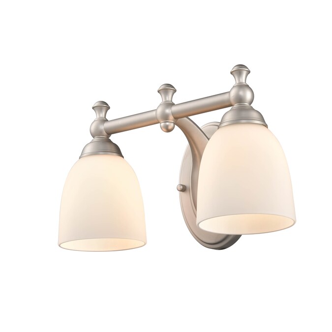Millennium Lighting Vanity 16-in 2-Light Satin Nickel Traditional Vanity Light - Image 5