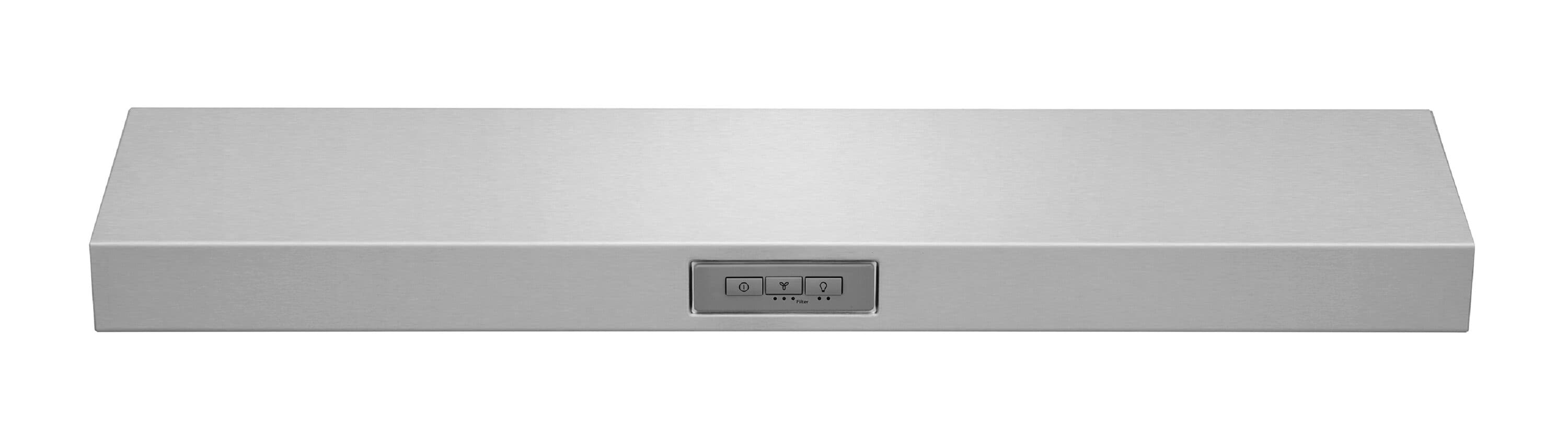 30 inch Convertible 220-CFM Stainless Steel Under Cabinet Range Hood with Charcoal Filter