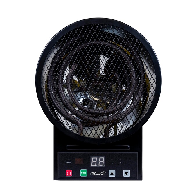 NewAir Up to 4800-Watt Infrared Portable Electric Garage Heater with Thermostat