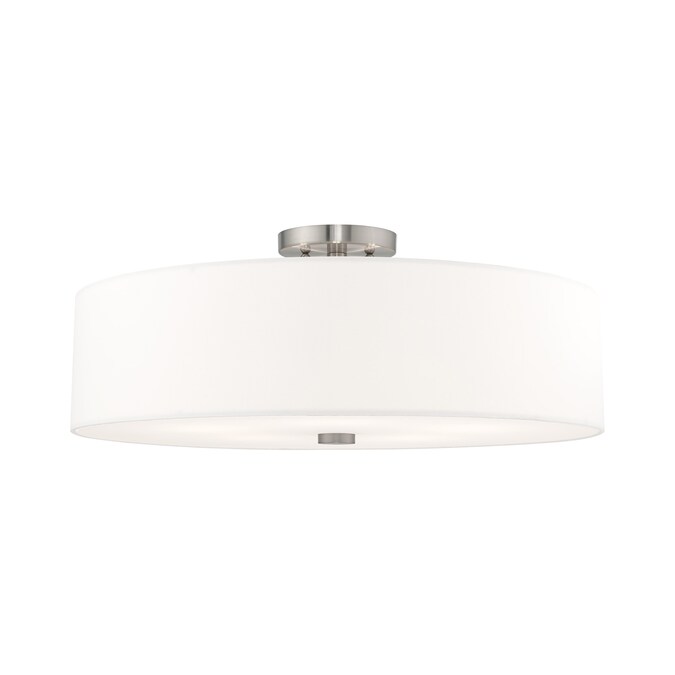Livex Lighting Meridian 5-Light Brushed Nickel Semi mount light