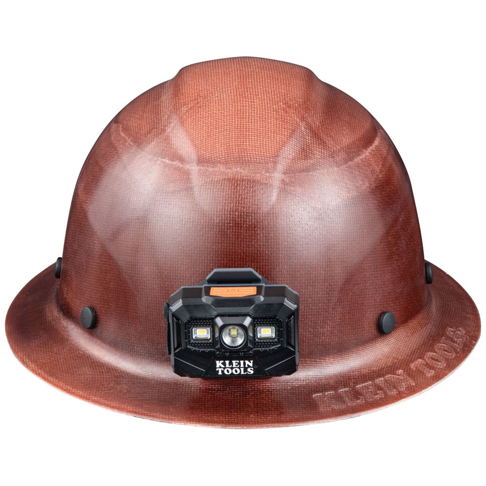 Hard Hat, KONSTRUCT Series, Full-Brim, Class G, Rechargeable Headlamp - Image 7